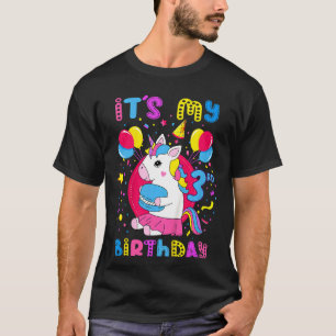 Kinder Es ist mein 3. Geburtstag 3 Jahre altes Mäd T-Shirt