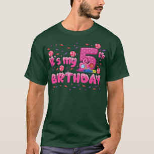 Kinder Es ist mein 5. Geburtstag Bonbons Bonbons 5 T-Shirt