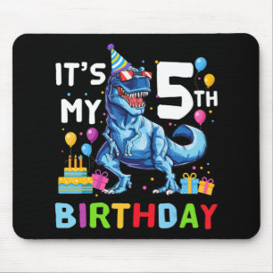 Kinder Es ist mein 5. Geburtstags-Glück 5 Jahre T- Mousepad