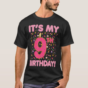 Kinder Es ist mein 9. Geburtstag Bonbons 9 Jahre a T-Shirt