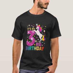 Kinder, es ist mein dritter 3. Geburtstag, drei 3 T-Shirt