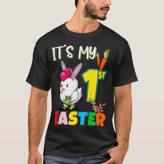 Kinder Es ist mein erster Ostern Geburtstag Baby O T-Shirt
