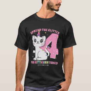 Kinder Es ist mein Geburtstag 4. Geburtstagskind 4 T-Shirt