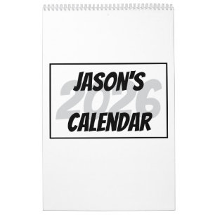 Kinder - Farbe Ihres eigenen leeren Kalenders Kalender