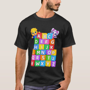 Kinder Farbenfrohe Alphabet Buchstaben A bis Z für T-Shirt