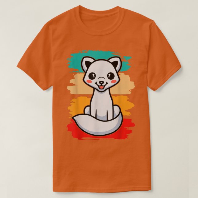 Kinder farbenfrohe arktische Futter T-Shirt (Design vorne)