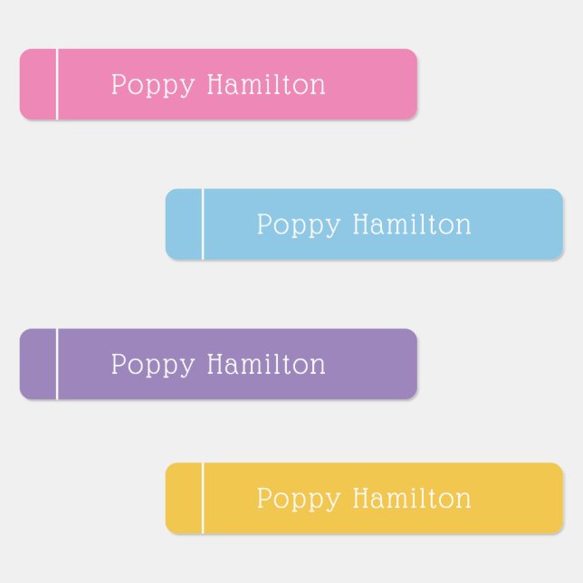 Kinder farbenfrohe Markierungen für Linde Etiketten (Gruppe)