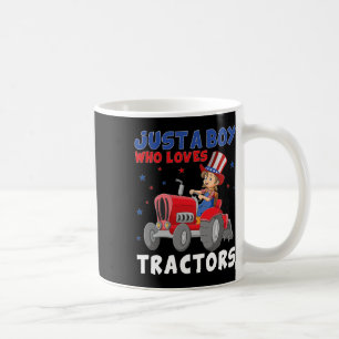 Kinder Farm Lifestyle 4. Juli Nur ein Junge, der L Kaffeetasse