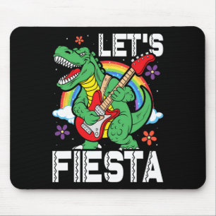 Kinder feiern Dino Trex süße Kleinkind Jungen Cinc Mousepad