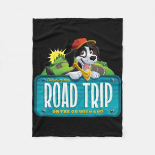 Kinder feiern Road Trip On The Go With God VBS Fleecedecke