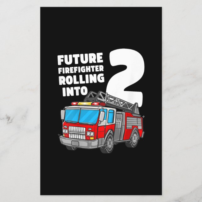 Kinder Feuerzug 2. Geburtstag 2 Kinderfeuer Flyer (Vorne)