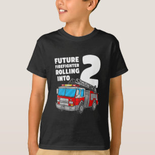 Kinder Feuerzug 2. Geburtstag 2 Kinderfeuer T-Shirt
