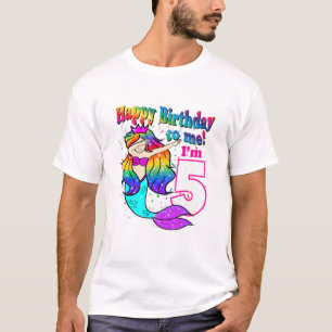 Kinder freuen sich auf den Geburtstag zu mir! Ich  T-Shirt