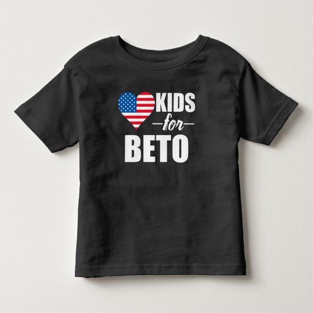 Kinder für Beto O'Rourke Texas Gouverneur 2022 Kleinkind T-shirt (Vorderseite)