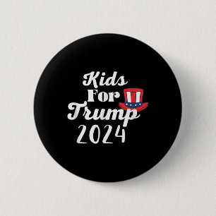 Kinder für die Wahl Trumps 2024 _1 Button