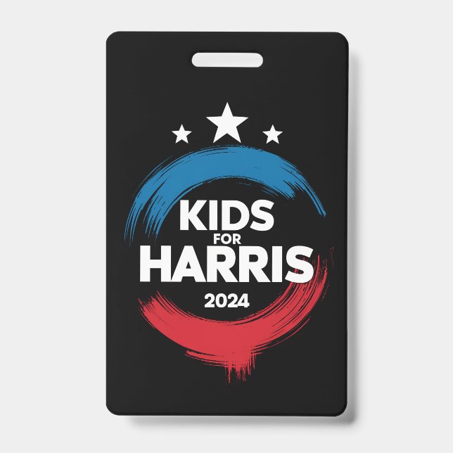 Kinder für Harris Präsident Kids Liebe Kamala Harr Ausweis (Vorderseite)
