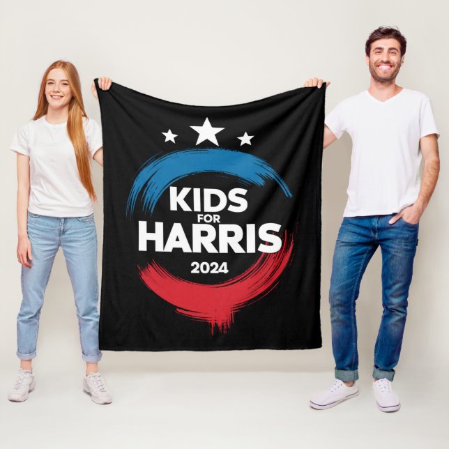 Kinder für Harris Präsident Kids Liebe Kamala Harr Fleecedecke (Beispiel)