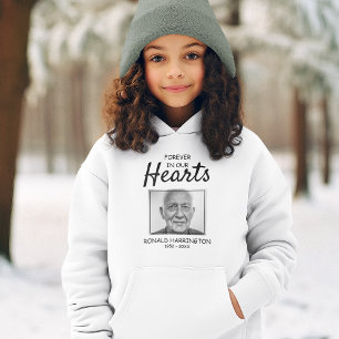 Kinder für immer in unseren Herzen Foto-Gedenkst Hoodie