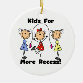 Kinder für mehr Zugang Keramik Ornament