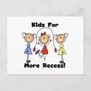 Kinder für mehr Zugang Postkarte
