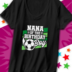 Kinder Fußball Party Nana von Birthday Boy T-Shirt