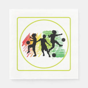 Kinder-Fußballparty  Serviette