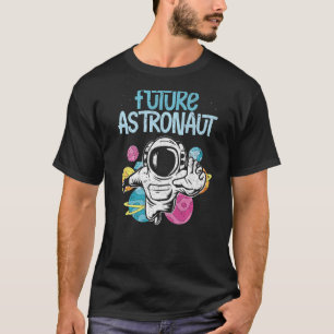 Kinder Galaxie Weltraumwissenschaft Planeten Zukun T-Shirt