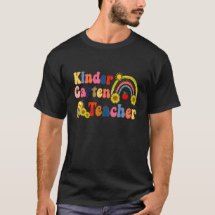 Kinder Garten Sunflower Teacher Kinder Garten Squa T-Shirt