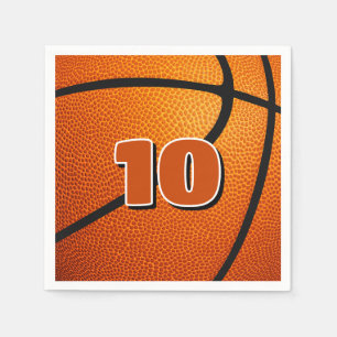 Kinder-Geburtstagsparty Basketball Serviette