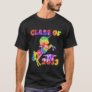 Kinder Gefärbte Krawatte Unicorn Kindergarten Absc T-Shirt