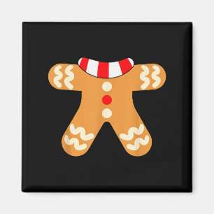 Kinder-Gingerbread-Mann-Kostüm passend zu Weihnach Magnet