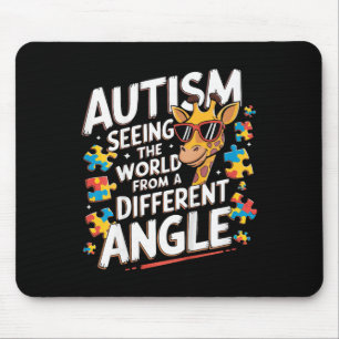 Kinder Giraffe Autismus sehen Welt anders Winkel A Mousepad