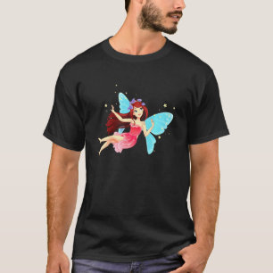 Kinder Girl Fairy mit Schmetterlingswinge fabelhaf T-Shirt