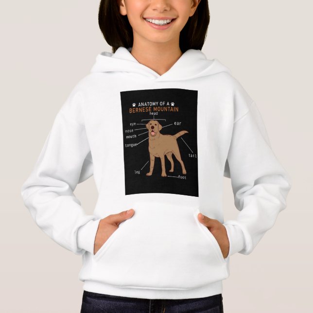 Kinder Girls BERNESE Berge Hoodies & Sweatshirts (Vorderseite)