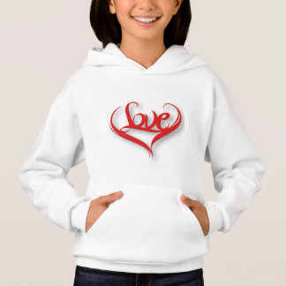 Kinder Girls Liebe Herzkrankheiten & Sweatshirts