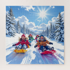 Kinder Glegendär Winterspass pur Puzzle
