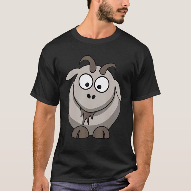 Kinder Goat Ziege ヤ ギ Capra Cabra Chèvre Baby Goat T-Shirt (Vorderseite)