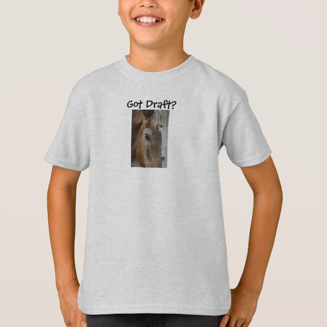 Kinder, got Entwurf? T-Shirt (Vorderseite)
