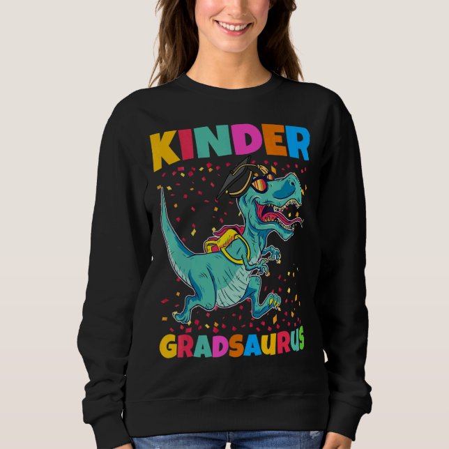 Kinder Gradsaurus Abschluss Sweatshirt (Vorderseite)
