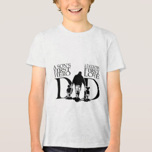 Kinder-Grafik-T-Shirt  Tri-Blend Shirt