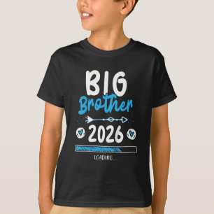 Kinder Großer Bruder 2026 Babyankündigung wird gel T-Shirt