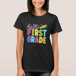 Kinder Hallo Erste Klasse Team 1. Klasse zurück zu T-Shirt