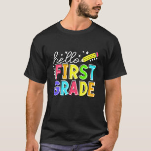 Kinder Hallo Erste Klasse Team 1. Klasse zurück zu T-Shirt