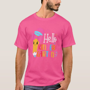 Kinder Hallo Kindergarten Niedlicher Bleistift zur T-Shirt