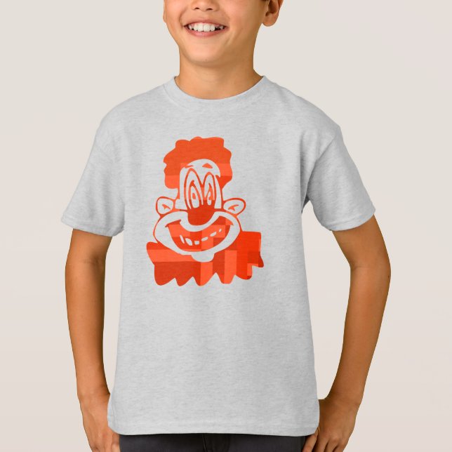 Kinder Hanes TAGLESS® T-Shirt (Vorderseite)