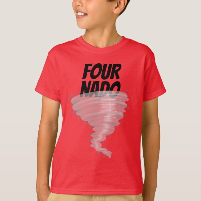 Kinder Hanes TAGLESS® T-Shirt (Vorderseite)