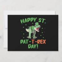 Kinder Happy St Pat Trex Day Dino St Patricks Day