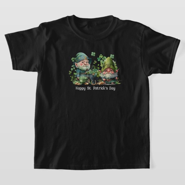 Kinder Happy St. Patrick's Day T - Shirt (Ablage )