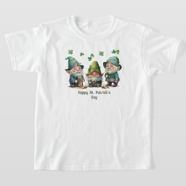 Kinder Happy St. Patrick's Day T - Shirt (Ablage )