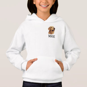 Kinder Haustier Custom Foto Geburtstag Weihnachten Hoodie